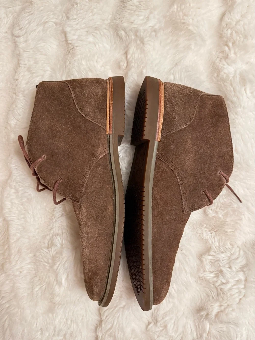 Timberland Men’s Anti-Fatigue Brown Suede Chukka Ankle Boots Comfort Casual 9.5M